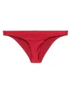 Zimmermann Stretch Bikini Bottom In Red