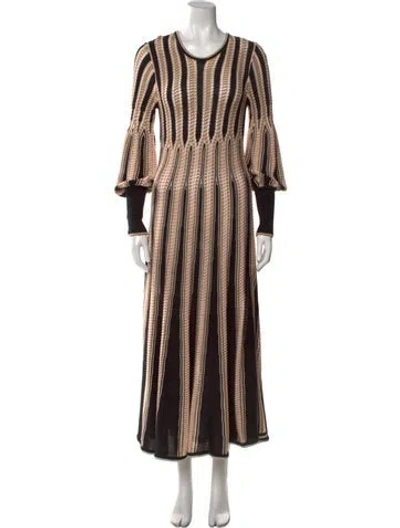 Pre-owned Zimmermann Striped Long Dress