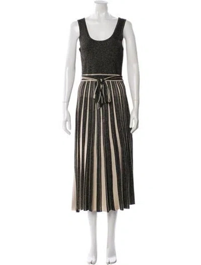 Pre-owned Zimmermann Striped Long Dress