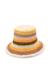 Zimmermann Stripe-pattern Bucket Hat In Multi