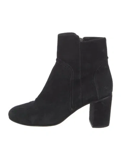 Pre-owned Zimmermann Suede Boots In Black