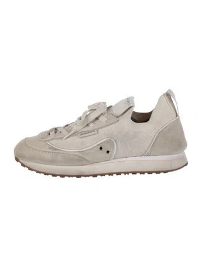 Pre-owned Zimmermann Suede Sneakers In Neutral