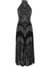 Zimmermann Sunray Belted Pleated Paisley-print Recycled Georgette Midi Dress In Black