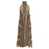 Zimmermann Sunray Picnic Dress In Multicolor Polyester In Multi