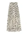 Zimmermann Sunray Maxi Skirt In Nude