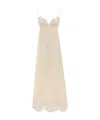 Zimmermann Coco Embroidered Ramie Maxi Dress