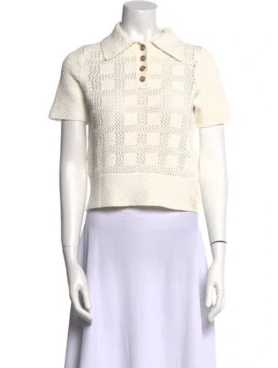 Pre-owned Zimmermann Sweater In Neutral