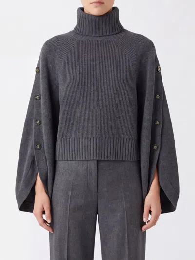 Zimmermann Sweater Woman Color Grey In Gray