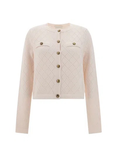 Zimmermann Cardigan In Blush