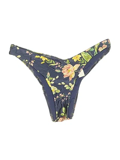 Pre-owned Zimmermann Swimsuit Bottoms In Blue