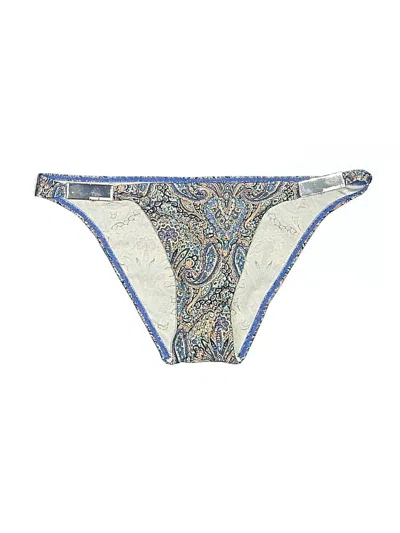 Pre-owned Zimmermann Swimsuit Bottoms In Blue