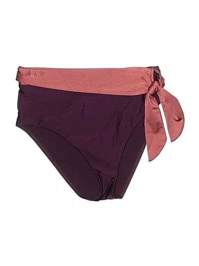 Pre-owned Zimmermann Swimsuit Bottoms In Purple
