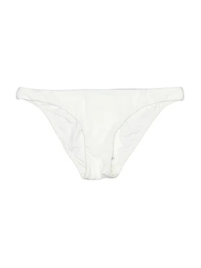 Pre-owned Zimmermann Swimsuit Bottoms In White