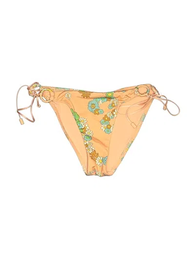Pre-owned Zimmermann Swimsuit Bottoms In Yellow