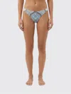 Zimmermann Wanderlust Scoop Lycra Bikini Bottom In Blue