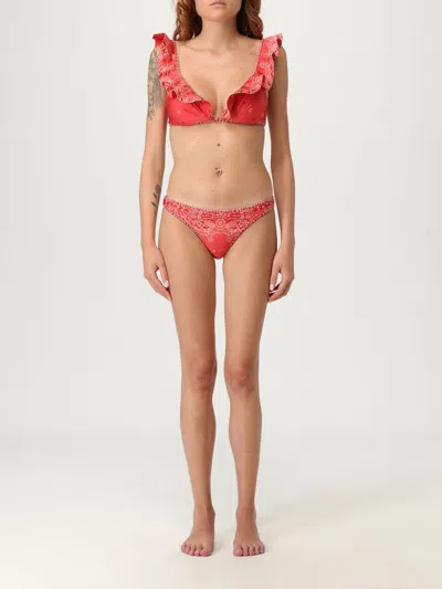 Zimmermann Swimsuit  Woman Color Red