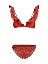 Zimmermann Bandana Printed Lucky Frill Bikini