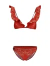 Zimmermann Bandana Printed Lucky Frill Bikini