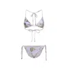 Zimmermann Acacia Crochet-trim Bikini In Multicolour