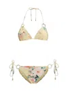 Zimmermann Everley Swimsuit In Yellow
