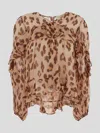 Zimmermann T-shirts And Polos In Brown