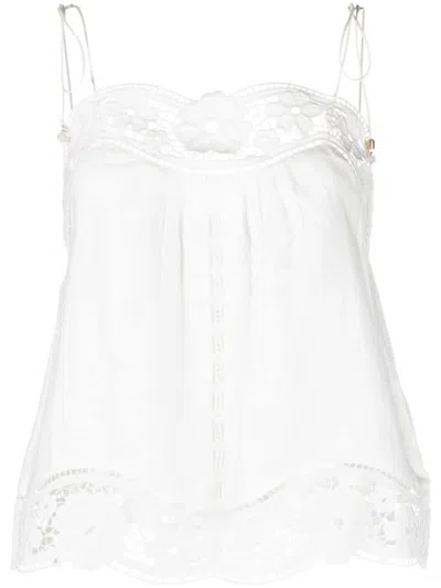 Zimmermann T-shirts & Tops In White