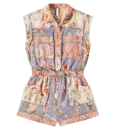 ZIMMERMANN TALLOW COTTON OVERALLS