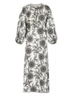 Zimmermann Tallow Dress - Women's - Linen/flax/polyester In Ivory