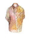 Zimmermann Tallow Shirt In Multicolour