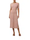 Zimmermann Halliday Rip T-shirt In Cream Lurex In Multi