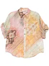 Zimmermann Tallow Shirt In Multicolour