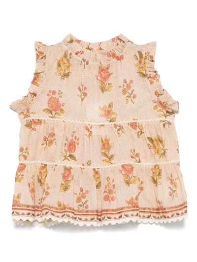 Zimmermann Kids' Tallow Top In Neutrals