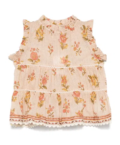 Zimmermann Tallow Top In Nude