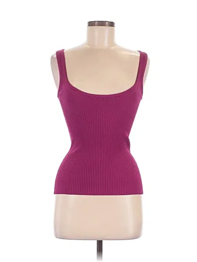 Pre-owned Zimmermann Tank Top Pink Strapless Neckline Tops