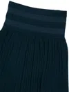 Zimmermann Teal Rebellion Midi Skirt In Blue