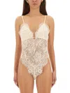 Zimmermann Teddy In Lace In Neutral