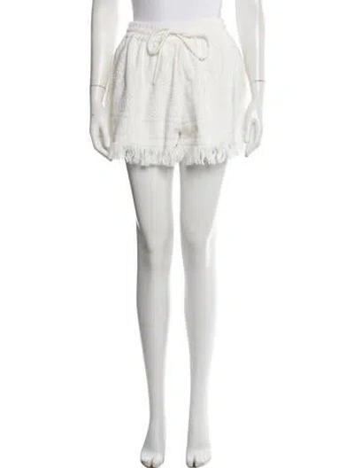 Pre-owned Zimmermann Terry Cloth Shorts W/ Tags In Neutral
