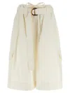 Zimmermann 'the Illuminate Bermuda Short' Bermuda Shorts In White