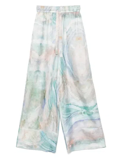 ZIMMERMANN THE ILLUMINATE WIDE-LEG TROUSERS