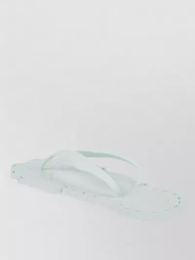 Zimmermann Thong Sandals Open Toe Flat Sole In Blue