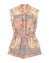 Zimmermann Toddler Girl Jumpsuit Apricot Size 6 Cotton In Multi