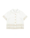 Zimmermann Toddler Girl Shirt Off White Size 6 Cotton In White