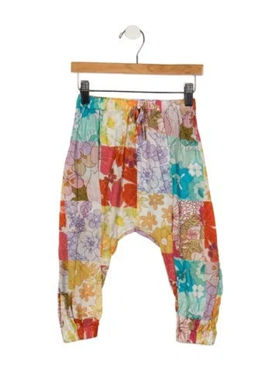 Pre-owned Zimmermann Babies' Toddler Girls Pattern Pants In Green