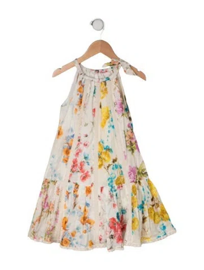 Pre-owned Zimmermann Babies' Toddler Girls' Sleeveless Dress W/tags In White