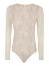 Zimmermann Lace Bodysuit Clothing In White