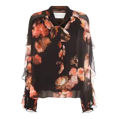 ZIMMERMANN TOP RUSSET FLORAL