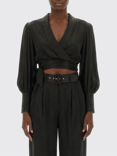 Zimmermann トップス  レディース カラー グリーン In Black