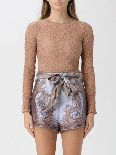 Zimmermann Top  Woman Color Biscuit In Brown