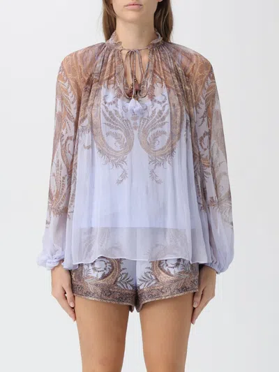 Zimmermann Shirt  Woman Color Lilac In Purple