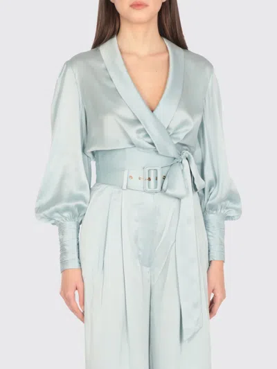 Zimmermann Top  Woman Color Sky Blue